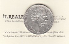 UMBERTO I 5 LIRE 1879