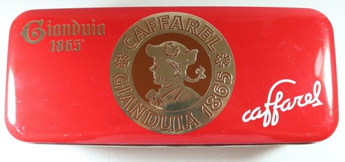 Scatola latta gianduia 1865 - latta,
