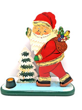 Babbo Natale Portacandele