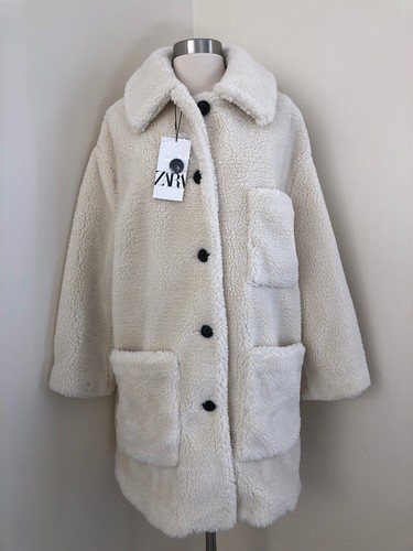 Cappotto donna zara sherpa - donna,