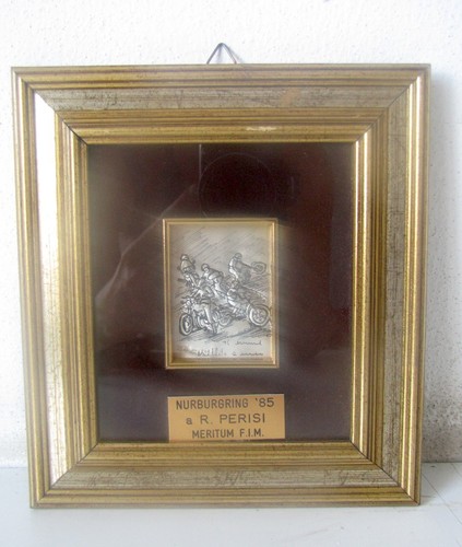 Quadro targa argento - in, 925