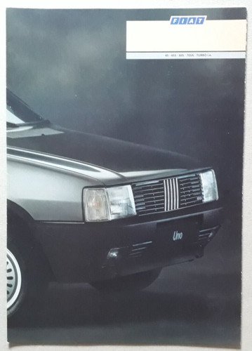 Brochure fiat uno gamma 1987 - fiat,