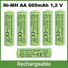 6x Aa Nimh 600 MAH 1,2 V