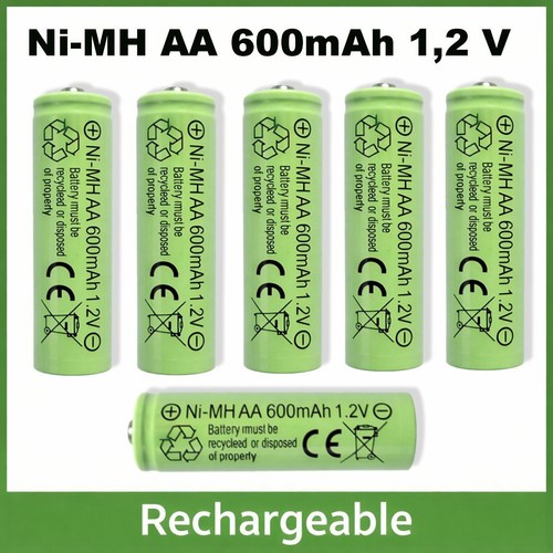 Nimh 600 mah 2 v - aa,