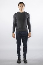 Maglia girocollo in lana