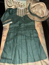 Vintage Doll Dress & Hat For