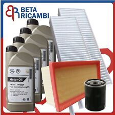 Kit Tagliando Opel Corsa F X 1.2 Benzina 55 Kw 75 CV  3 Filtri 4 Olio GM 5W30
