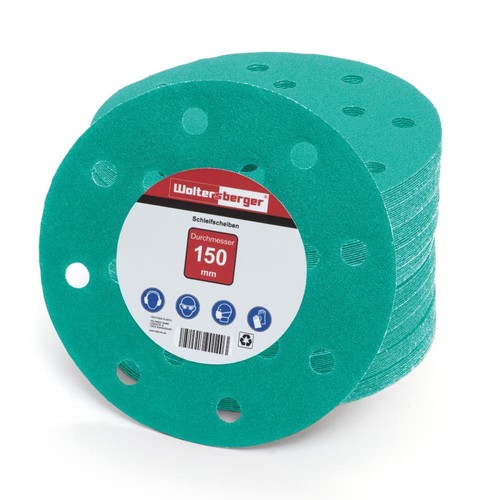 Dischi abrasivi 150mm verde - dischi,