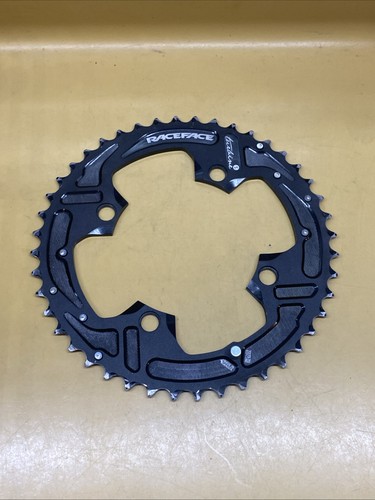 Turbina black race face 44t - race,