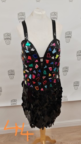Abito con paillettes drag - con,