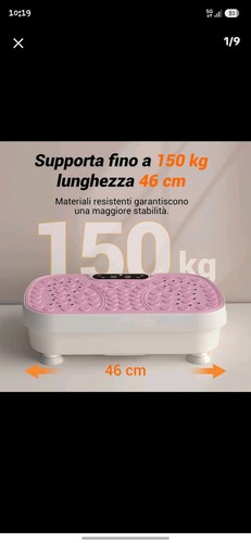 Pedana vibrante usata volte - usata,