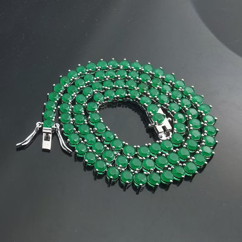 Collana tennis uomo - collana,