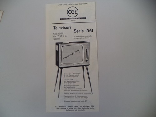 Advertising pubblicità 1960 - pubblicità,
