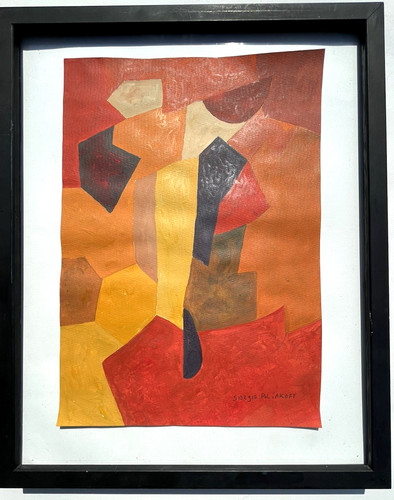 Serge poliakoff quadro - poliakoff,