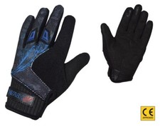 GUANTI HAWK NAMUR KID BIMBO BAMBINO CROSS ENDURO MOTARD VARIE TAGLIE NERO BLU