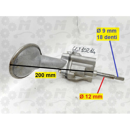 Pompa olio motore per - fiat, 132