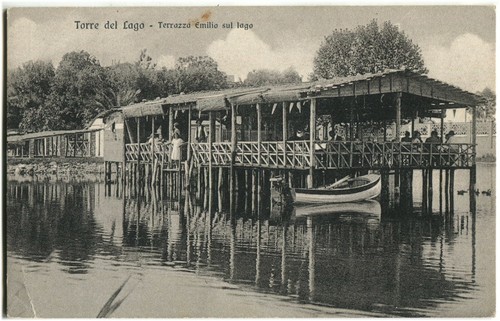 Torre del lago - torre, lago,
