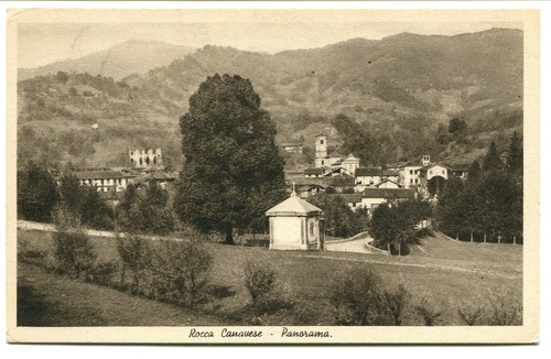1942 rocca canavese panorama - 1942,