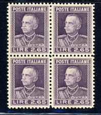 Regno - 1927 2,65 lire