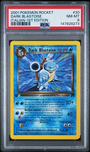 Dark blastoise psa - 20/82, 8