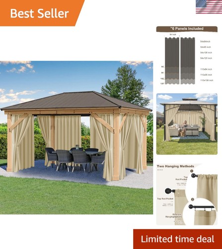 Weatherproof patio curtains - weatherproof,