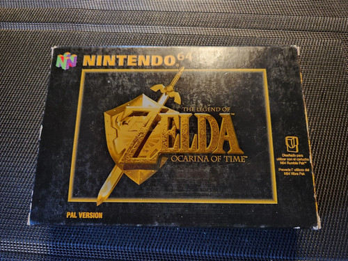 N64 nintendo zelda ocarina - nintendo,