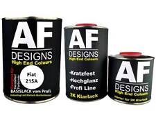 PER FIAT 215A TNT Post Bianco 2,5L Kit Vernice Auto Vernice Trasparente Indurente