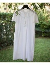 CAMICIA DA NOTTE  CON PIZZO