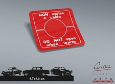 ADESIVO NON APRIRE A CALDO