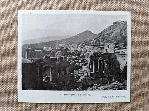 Teatro greco taormina - teatro,