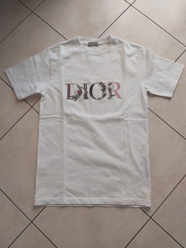 Shirt dior flowers bianca - t-shirt,