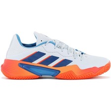 Adidas BARRICADE Uomo Tennis Scarpe Bianche GW2963 Allcourt Scarpe NUOVE