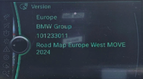 Original bmw road map - road, europe