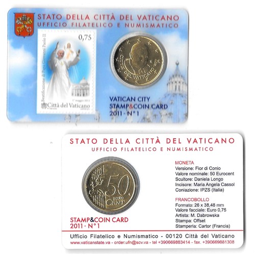 Euro cent 2011 - cent, cittÀ