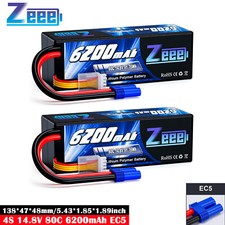 2x Zeee 4S Lipo batteria 14.8V
