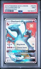 PSA 9 CHARIZARD GX SV49 HIDDEN