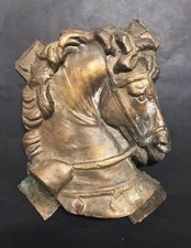 grande immagine equina cavallo uniface opus peso 2900 gr.  26,5 x 21 cm circa