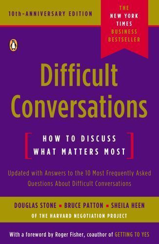Difficult conversations how - difficult, conversations: