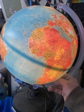 Mappamondo Vintage Rillievo