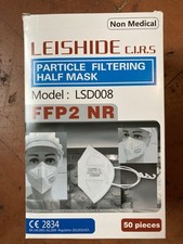 50 Mascherine FFP2 Leishide Nuove Con Scatola