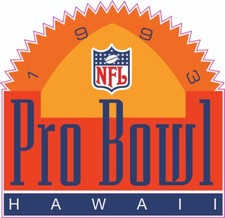Decalcomanie per casco da calcio Pro Bowl 1993 ispirato mini