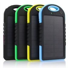 Power bank Carica batterie portatile compatto pannello solare 5000mAh UV