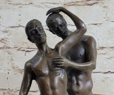 Art Deco Two Men Male