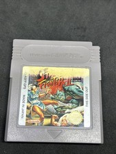 Game Boy - Street Fighter 2 - TESTATO - Solo Cartuccia Adesivo Usurato