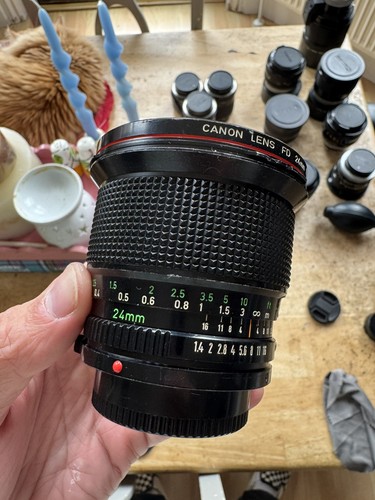 Canon 24mm l - fd,