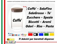 SET 11 ADESIVI X BARATTOLI