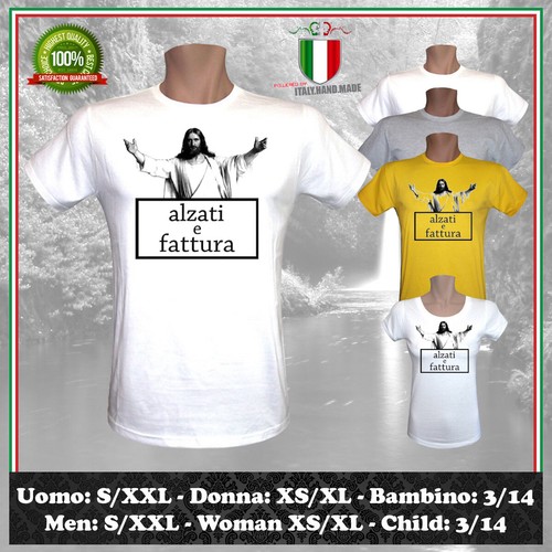 Shirt alzati fattura - t-shirt, idea