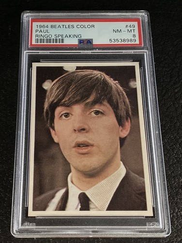 Psa paul mccartney rookie - psa, 8