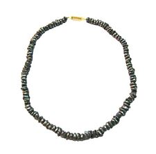 Collana di perle naturali aspetto antico 16,5 pollici