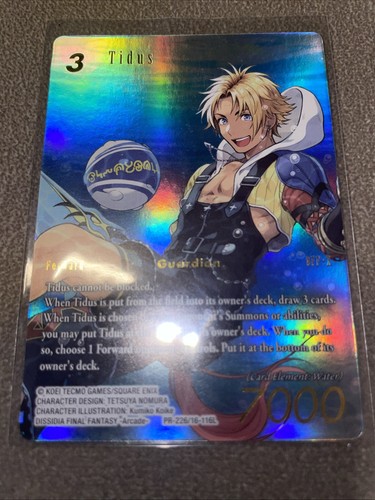 Final fantasy tcg tidus - final,